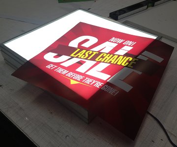 PVC Backlit Print